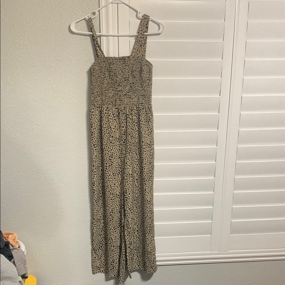 Leopard Print Maxi Dress